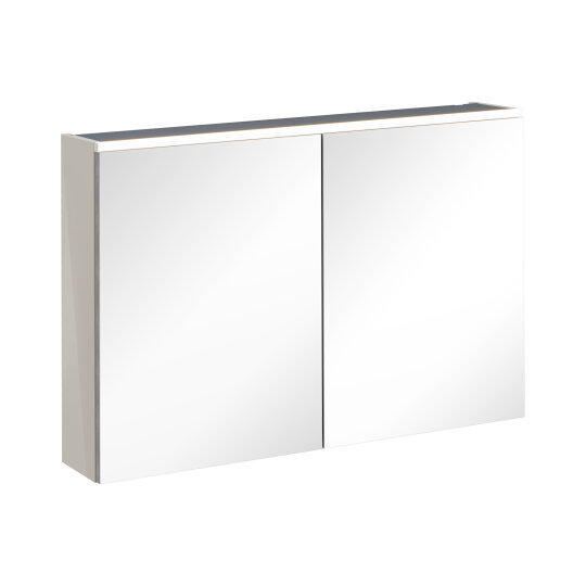 VitrA Core Dolaplı Üstten Aydınlatmalı Ayna, 100 cm, Parlak Sahra Beji,67624 - 2