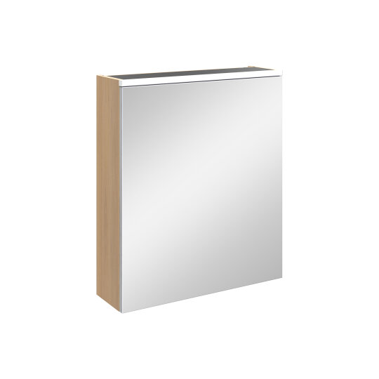 VitrA Core Dolaplı Üstten Aydınlatmalı Ayna (Sağ), 60 cm, Altın Meşe, 80509 - 2