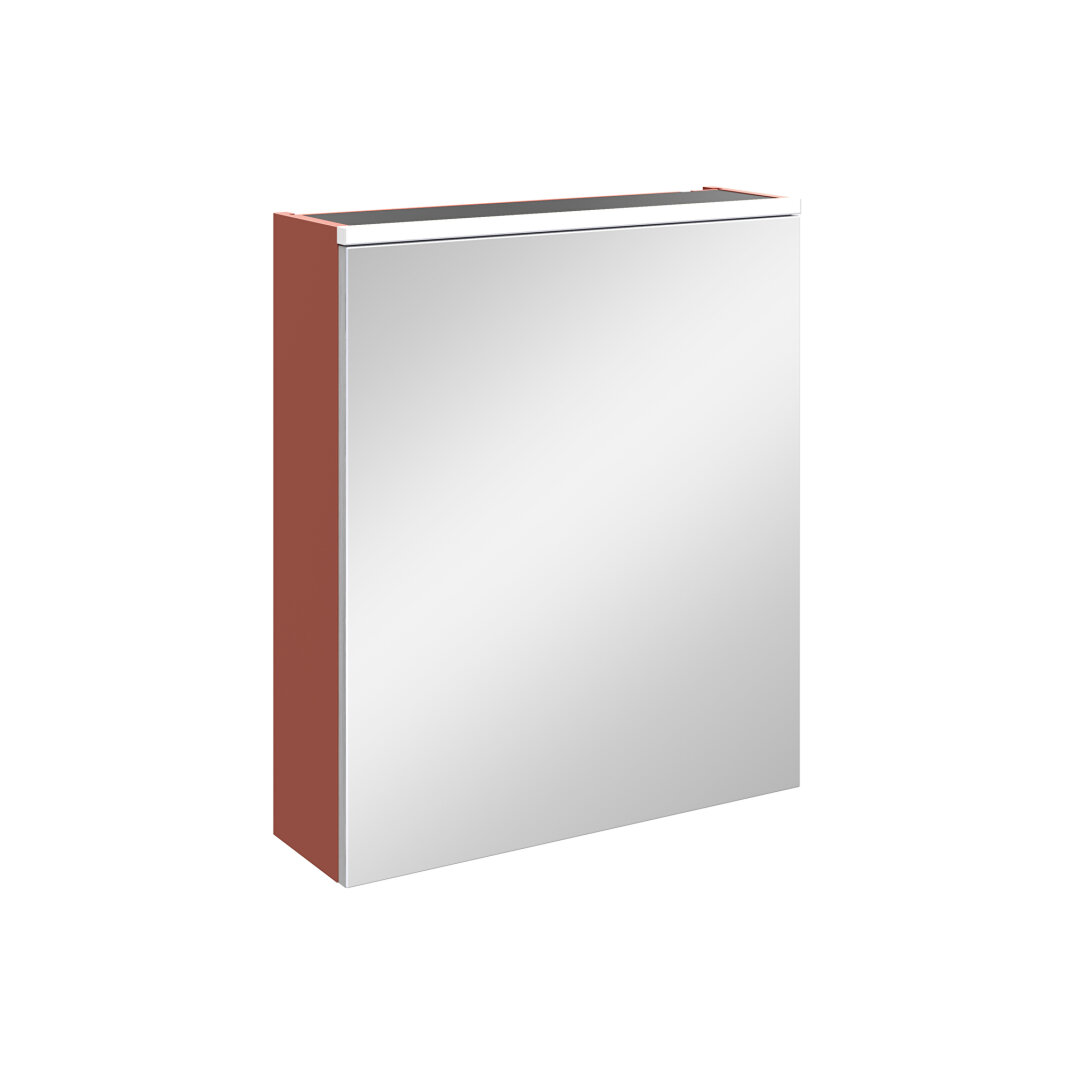VitrA Core Dolaplı Üstten Aydınlatmalı Ayna (Sağ), 60 cm, Mat Kırmızı, 80510 - 2