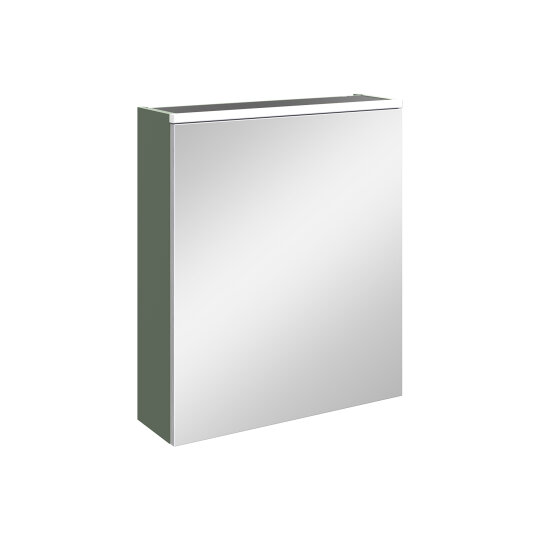 VitrA Core Dolaplı Üstten Aydınlatmalı Ayna (Sağ), 60 cm, Mat Yeşil, 80511 - 2