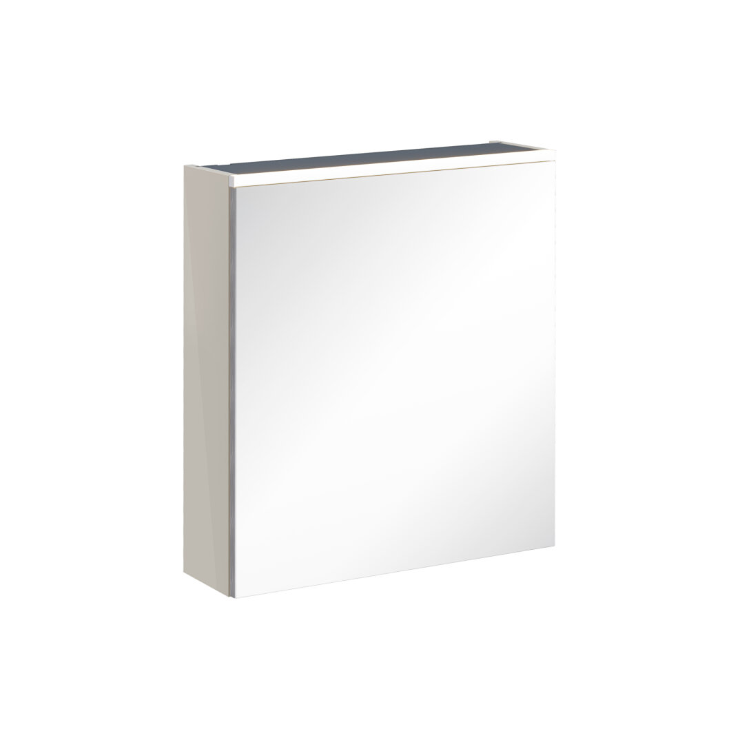 VitrA Core Dolaplı Üstten Aydınlatmalı Ayna (Sağ), 60 cm, Parlak Sahra Beji,67582 - 2