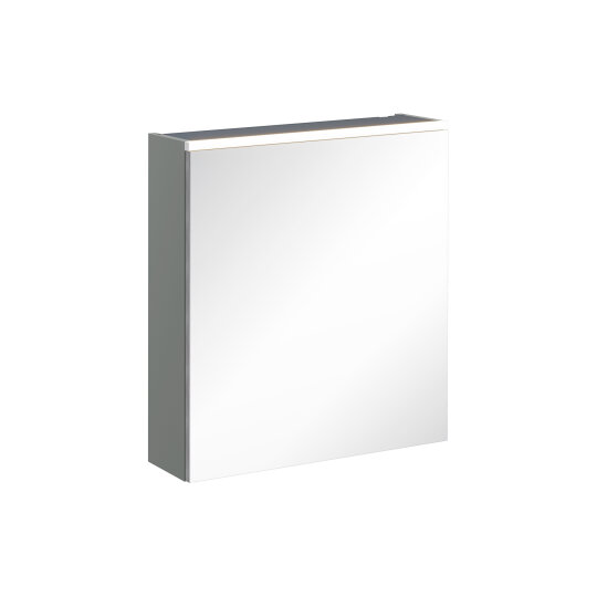 VitrA Core Dolaplı Üstten Aydınlatmalı Ayna (Sol), 60 cm, Mat Gri,67570 - 2