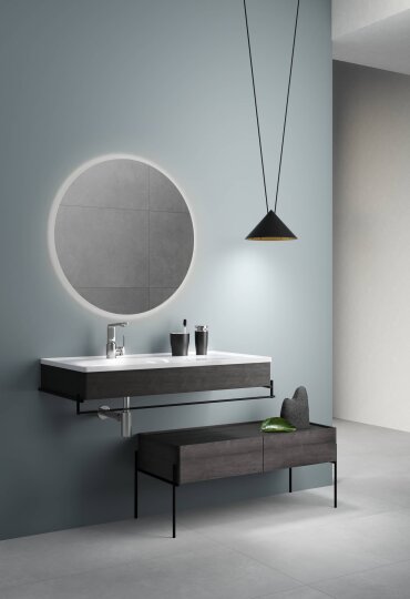 VitrA Equal Alt Modül, 100 cm, Hareli Siyah Meşe,64111 - 2