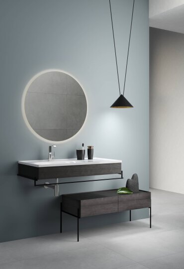 VitrA Equal Alt Modül, 100 cm, Hareli Siyah Meşe,64111 - 3