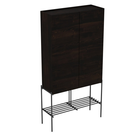 VitrA Equal Boy Dolabı, 70 cm, Karaağaç, Metal Ayaklı,66531 - 2