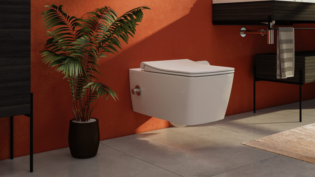 VitrA Equal Lavabo Ünitesi Asimetrik Lavabolu, 100 cm, Hareli Siyah Meşe,64085 - 2