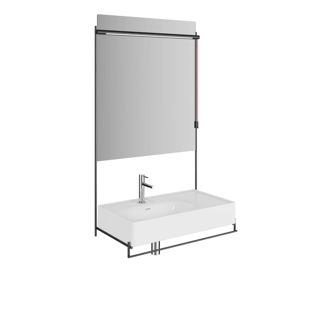 VitrA Equal Lavabo Ünitesi Havluluklu, 80 cm,64083 - 2