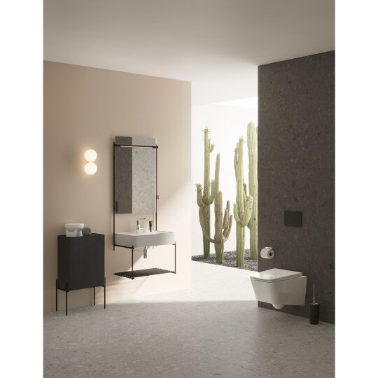 VitrA Equal Orta Ünite, 45 cm, Hareli Siyah Meşe (Sol),64116 - 9