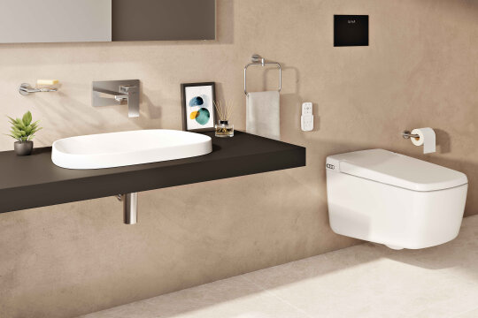 VitrA Frame Tezgah Üstü Oval Lavabo, 56 cm, Mat Beyaz, 5652B401-0016 - 3