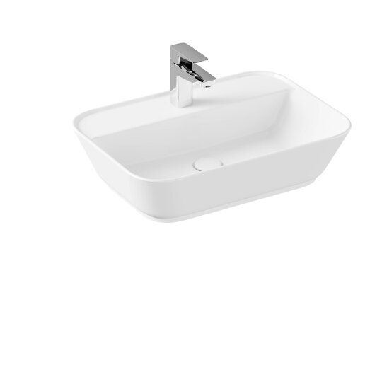 VitrA Geo Dikdörtgen Çanak Lavabo, 60 cm, 7426B003-0041