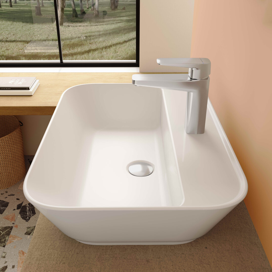 VitrA Geo Dikdörtgen Çanak Lavabo, 60 cm, 7426B003-0041 - 5