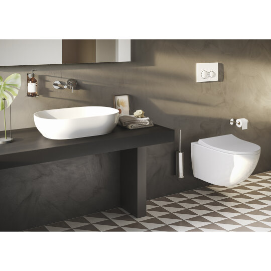 VitrA Geo Oval Çanak Lavabo, 55 cm, Mat Bej, 7427B020-0016 - 7