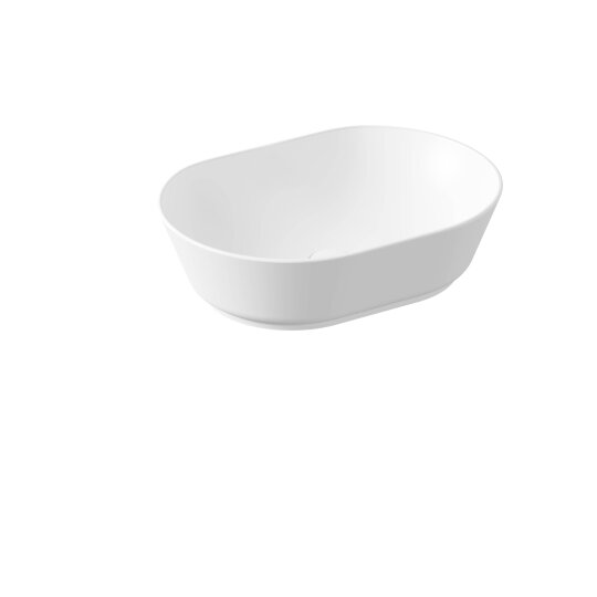 VitrA Geo Oval Çanak Lavabo, 55 cm, Mat Beyaz, 7427B001-0016
