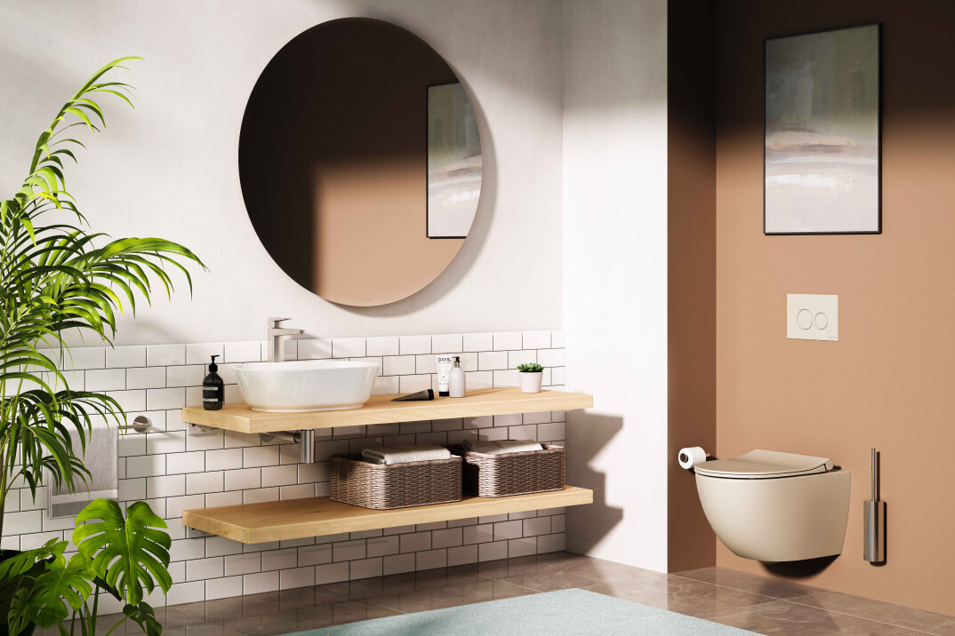 VitrA Geo Oval Çanak Lavabo, 55 cm,7427B003-0016 - 2