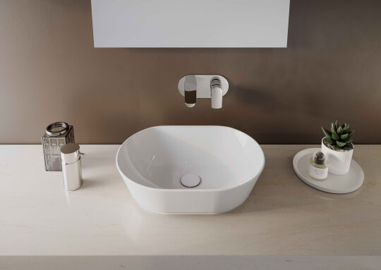 VitrA Geo Oval Çanak Lavabo, 55 cm,7427B003-0016 - 3