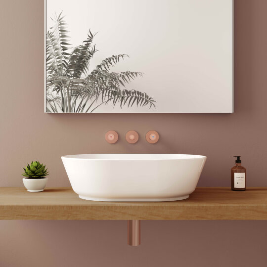 VitrA Geo Oval Çanak Lavabo, 55 cm,7427B003-0016 - 5