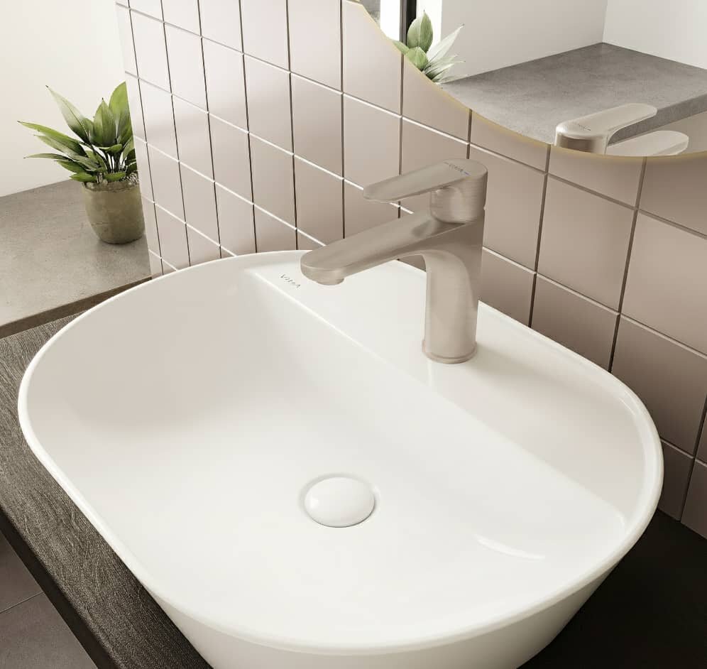VitrA Geo Oval Çanak Lavabo, 55 cm,7428B003-0041 - 3