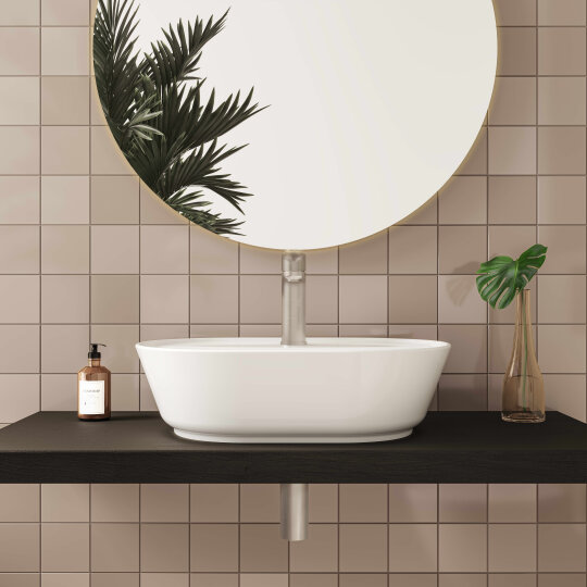 VitrA Geo Oval Çanak Lavabo, 55 cm,7428B003-0041 - 4