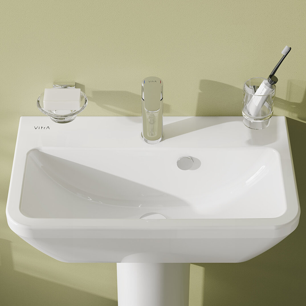 VitrA Integra Dar Lavabo, 60 cm, 7088L003-0012 - 4