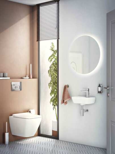 VitrA Integra Dar Lavabo, Soldan Armatür Delikli, 37 cm,7090L003-0028 - 2