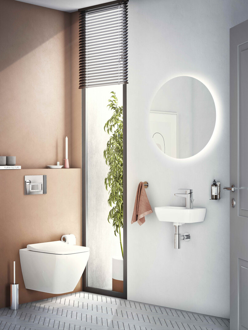 VitrA Integra Dar Lavabo, Soldan Armatür Delikli, 37 cm,7090L003-0028 - 2