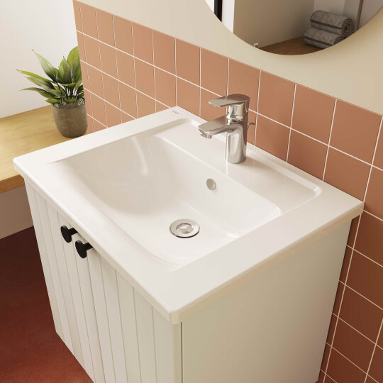 VitrA Integra Etajerli Lavabo, 60 cm,7055B003-0001 - 4