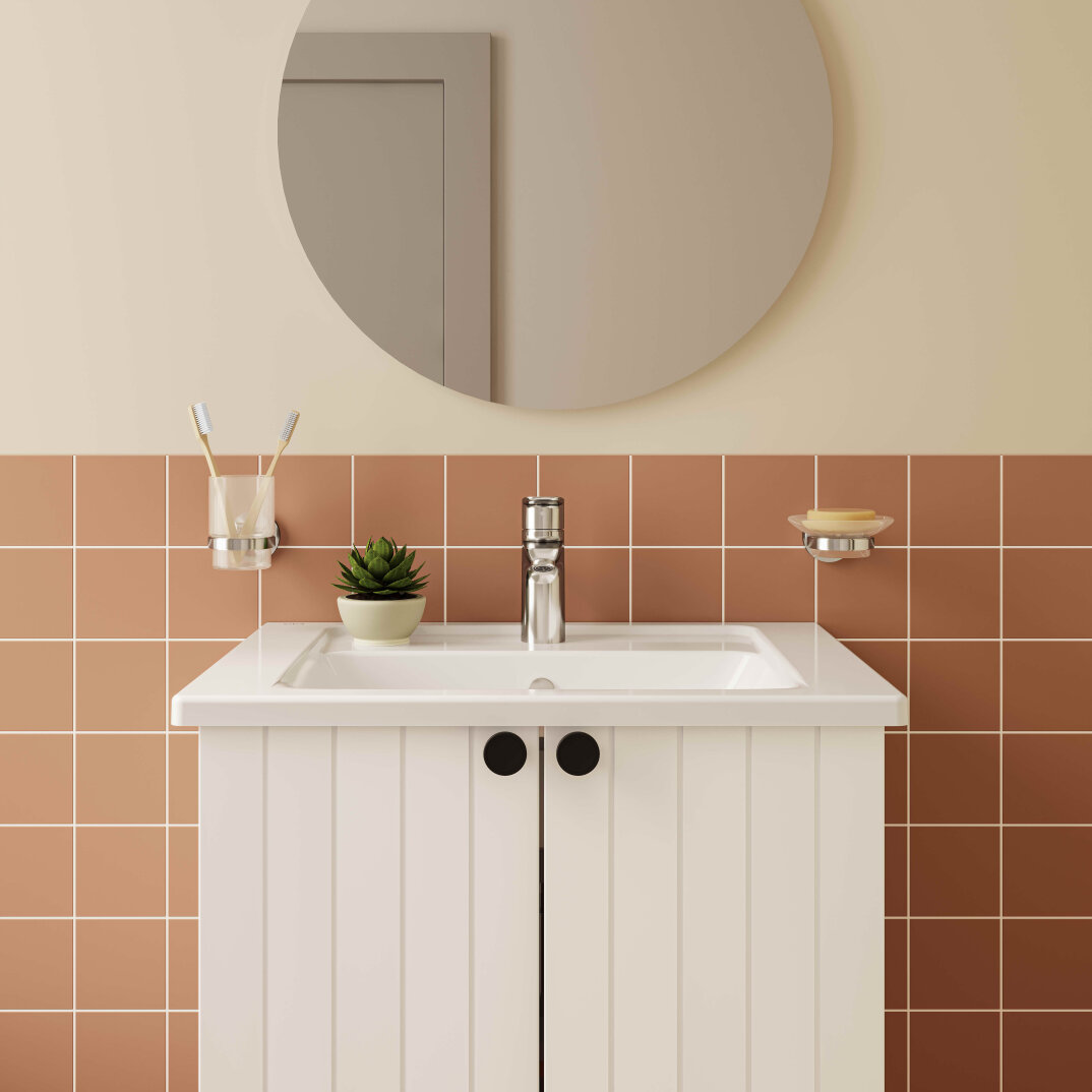 VitrA Integra Etajerli Lavabo, 60 cm,7055B003-0001 - 5