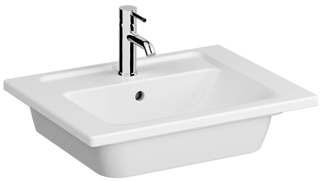 VitrA Integra Etajerli Lavabo, 60 cm,7055B003-0001 - 1