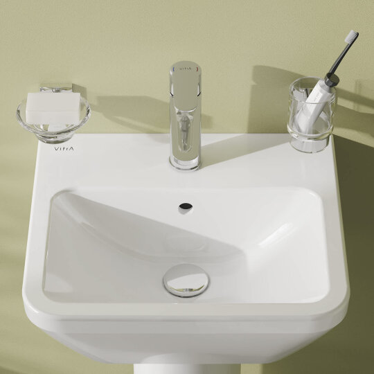 VitrA Integra Kare Lavabo, 45 cm, 7047L003-0001 - 4