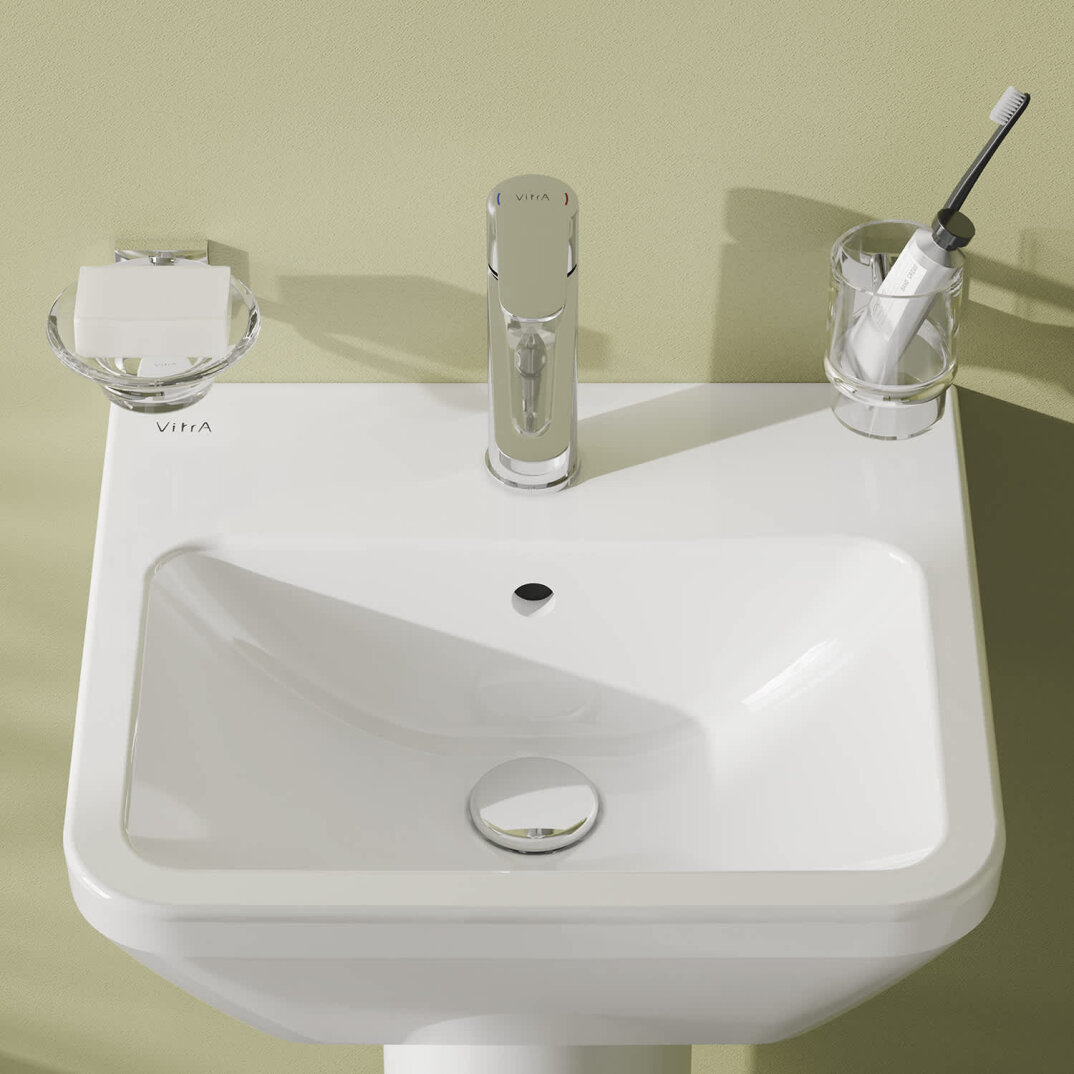 VitrA Integra Kare Lavabo, 45 cm, 7047L003-0001 - 4
