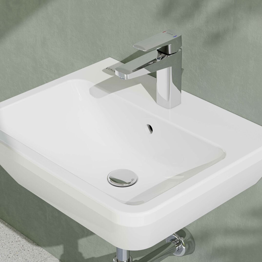 VitrA Integra Kare Lavabo, 55 cm,7049L003-0001 - 4