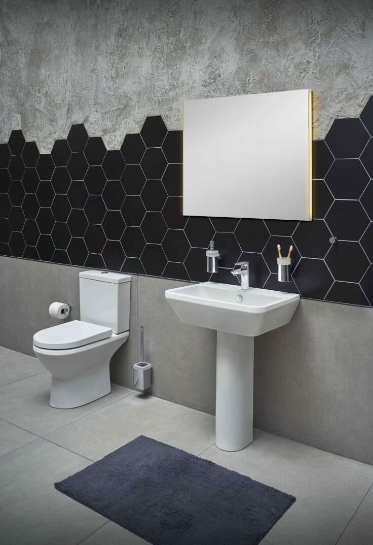 VitrA Integra Kare Lavabo, 65 cm,7051L003-0001 - 4