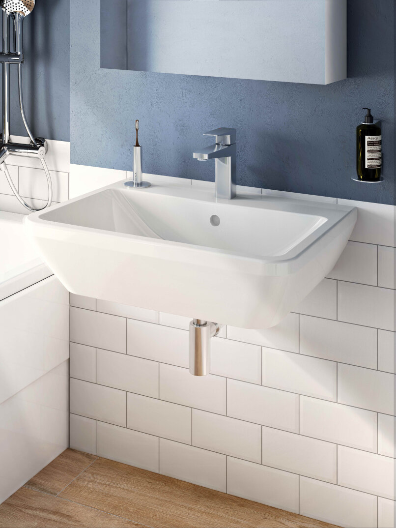VitrA Integra Kare Lavabo, 65 cm,7051L003-0001 - 5