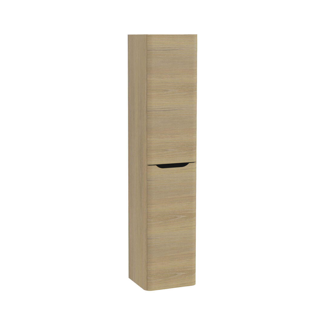 VitrA Integra Round Çift Kapaklı Boy Dolabı, Altın Meşe (Sağ), 80003 - 1