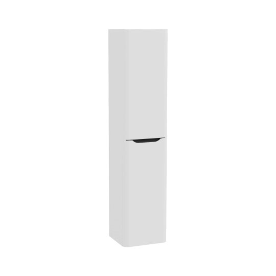 VitrA Integra Round Çift Kapaklı Boy Dolabı, Mat Açık Gri (Sağ), 80006