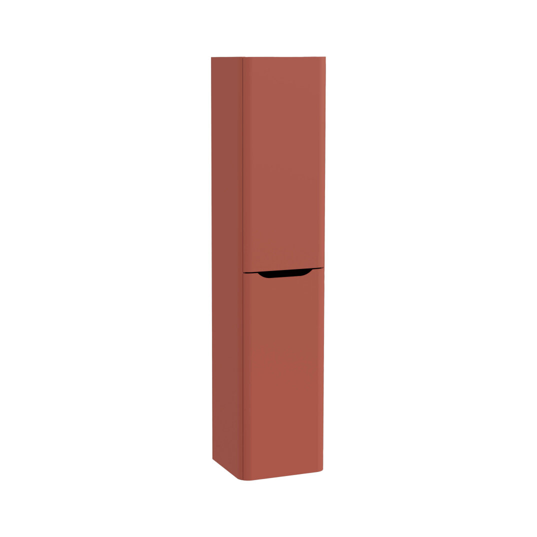 VitrA Integra Round Çift Kapaklı Boy Dolabı, Mat Kırmızı (Sağ), 80004 - 1