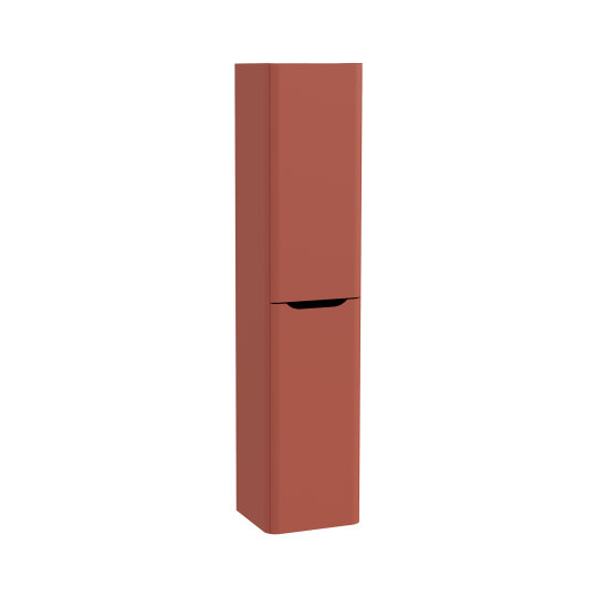 VitrA Integra Round Çift Kapaklı Boy Dolabı, Mat Kırmızı (Sol), 70072 - 3