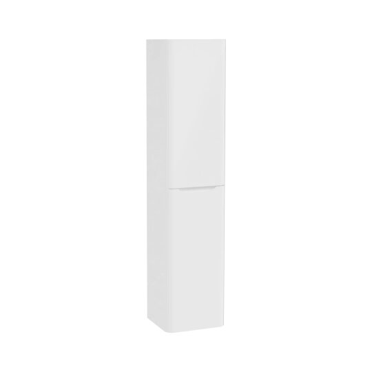VitrA Integra Round Çift Kapaklı Boy Dolabı, Parlak Beyaz (Sol),70068