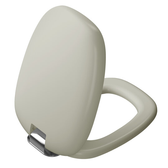 VitrA Integra Round Klozet Kapağı, Slim, Yavaş Kapanır, Mat Bej, 131-420-009