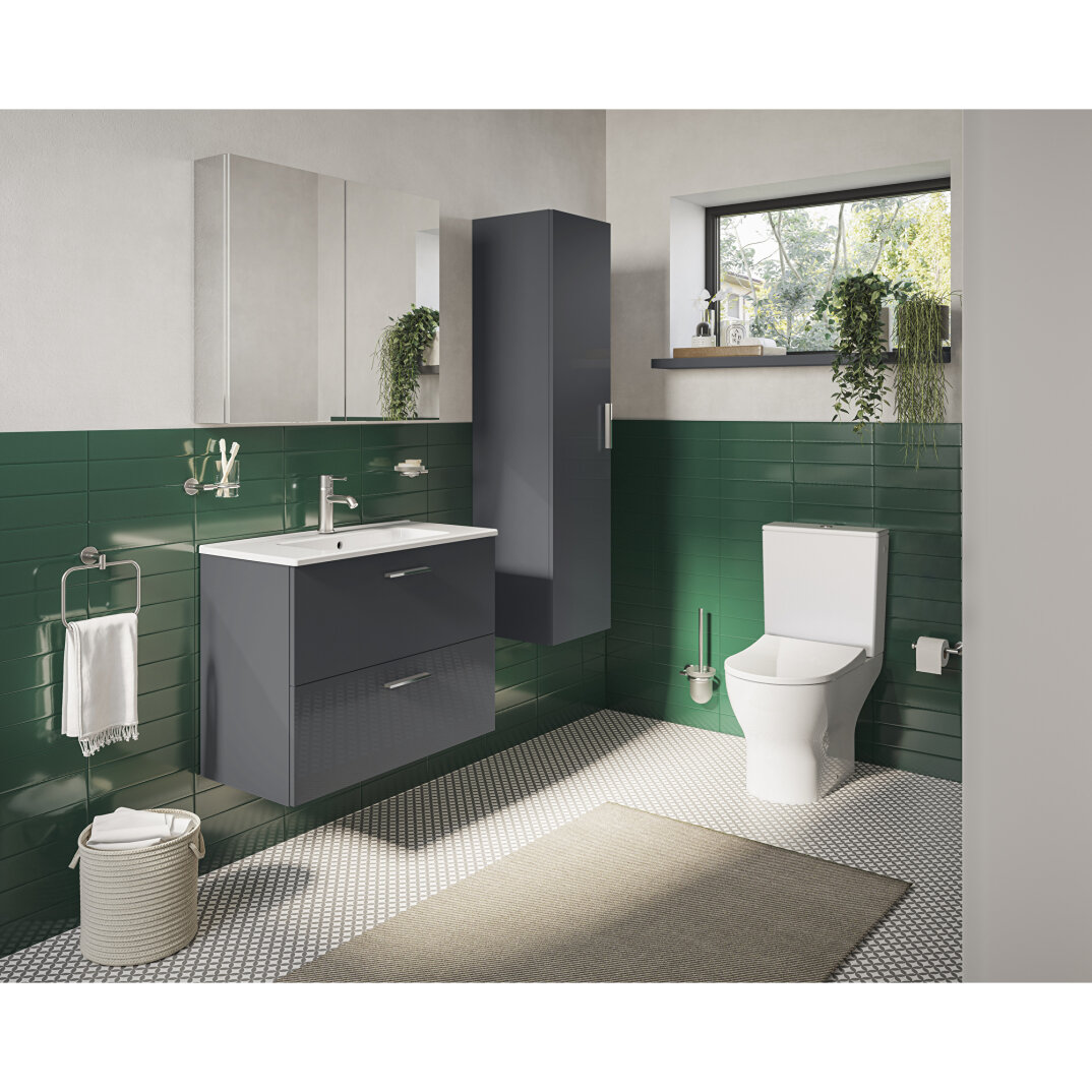 VitrA Integra Round Klozet Kapağı, Yavaş Kapanır, Metal Menteşeli, Mat Beyaz, 131-001-009 - 7