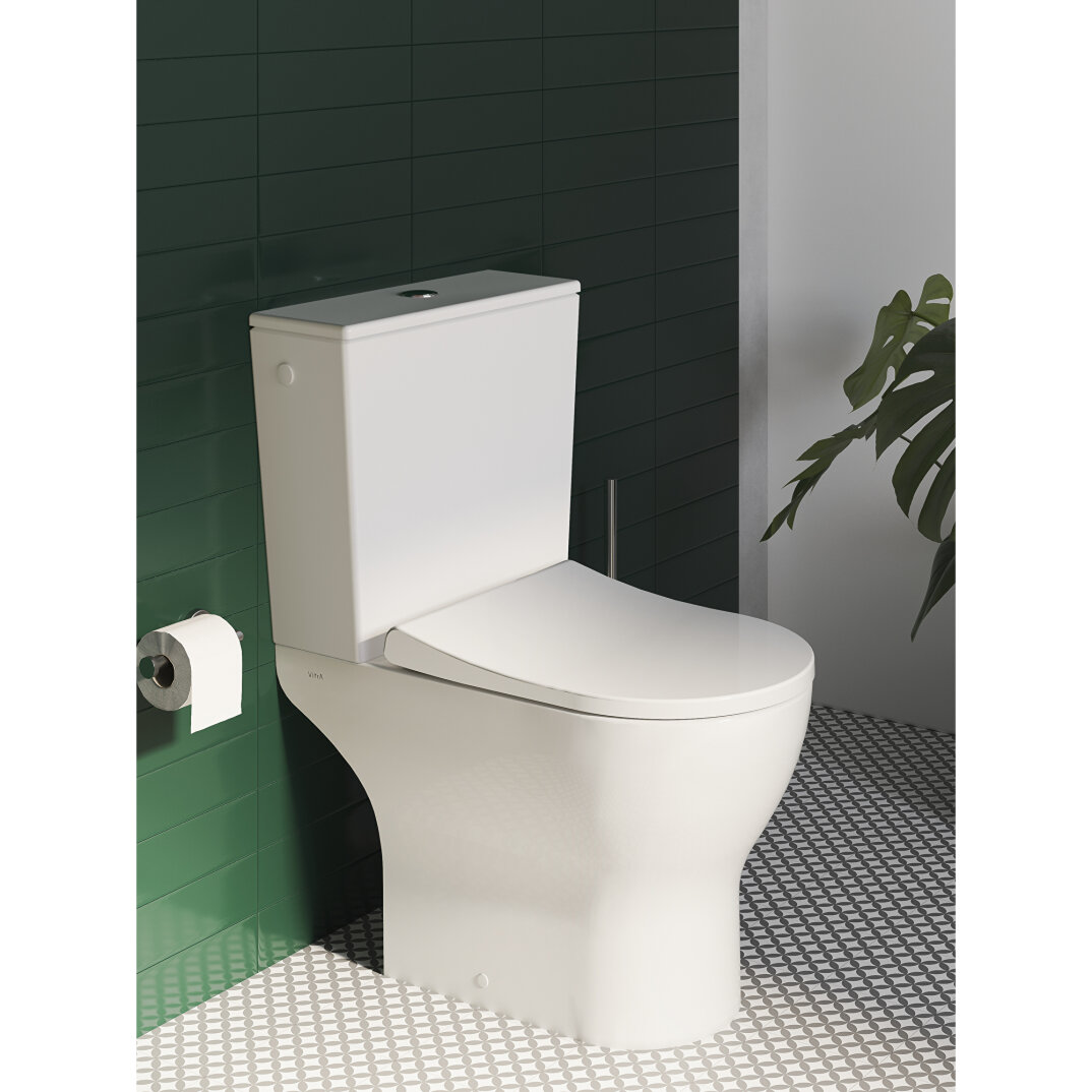 VitrA Integra Round Klozet Kapağı, Yavaş Kapanır, Metal Menteşeli, Mat Beyaz, 131-001-009 - 8