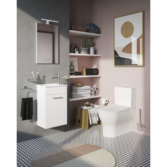 VitrA Integra Round Klozet Kapağı, Yavaş Kapanır, Metal Menteşeli, Mat Beyaz, 131-001-009 - 11