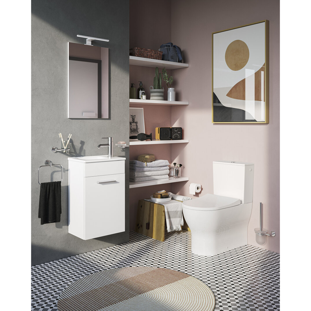 VitrA Integra Round Klozet Kapağı, Yavaş Kapanır, Metal Menteşeli, Mat Beyaz, 131-001-009 - 11