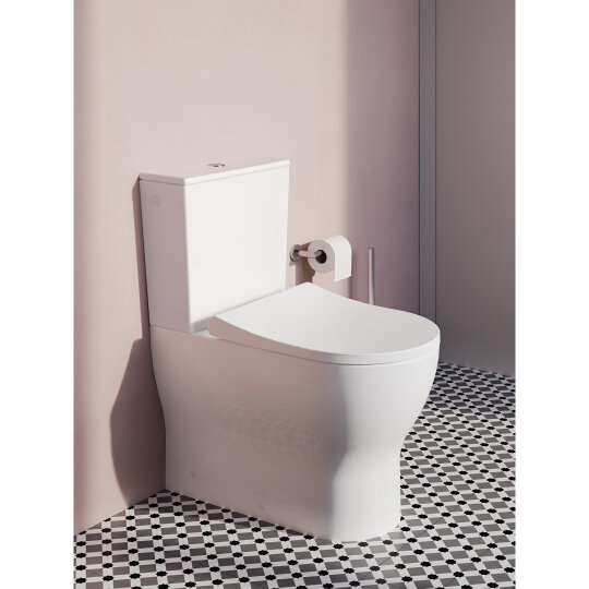 VitrA Integra Round Klozet Kapağı, Yavaş Kapanır, Metal Menteşeli, Mat Beyaz, 131-001-009 - 12