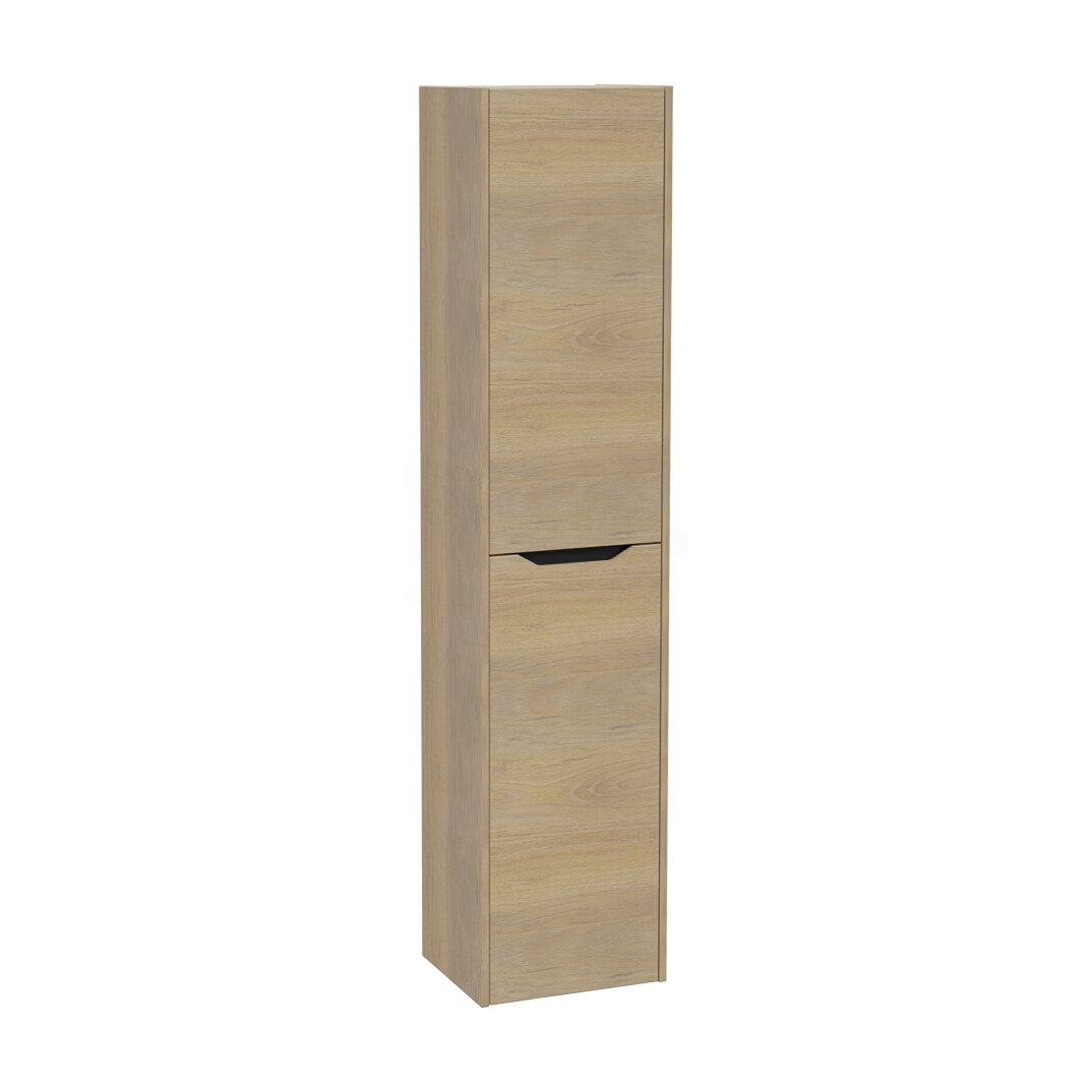 VitrA Integra Square Çift Kapaklı Boy Dolabı, Altın Meşe (Sol), 80321 - 1