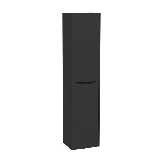 VitrA Integra Square Çift Kapaklı Boy Dolabı, Mat Grafit (Sol), 80320 - 2