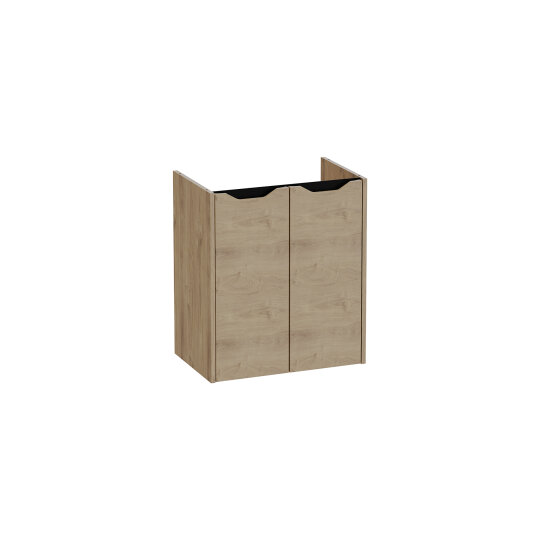 VitrA Integra Square Kapaklı Lavabo Dolabı, 60 cm, Altın Meşe, 80428 - 2