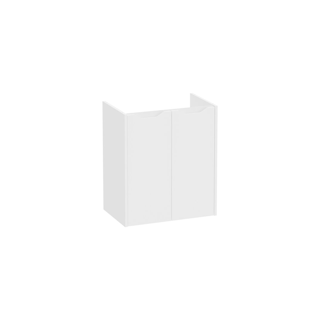 VitrA Integra Square Kapaklı Lavabo Dolabı, 60 cm, Mat Beyaz, 80426 - 2