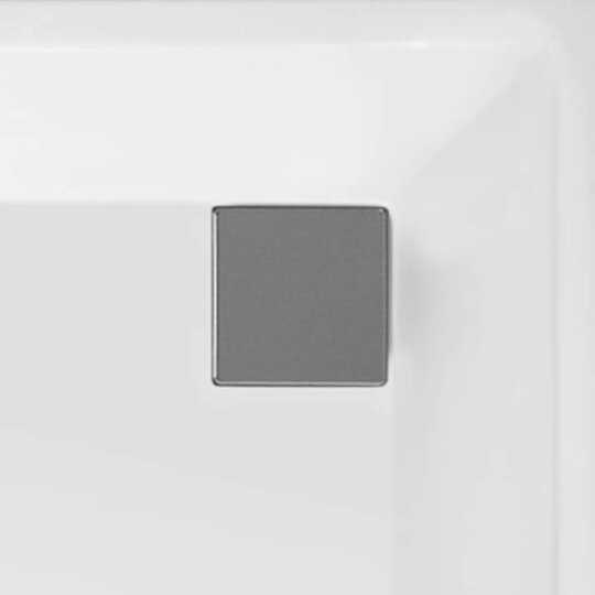 VitrA Kare Kapaklı Duş Teknesi Sifonu (90 mm Çap, H:65 mm), 59970005000