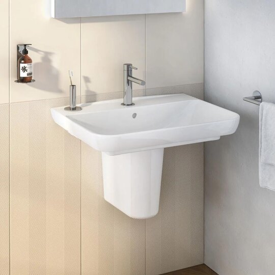 Vitra Lavabo, S20, Yarım Ayak, 5281L003-7201 - 2